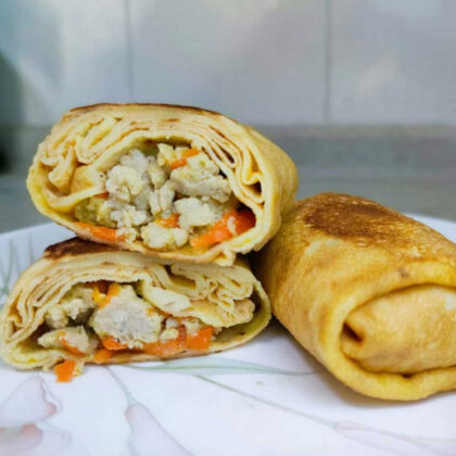 Блинчики фаршированные курица 8шт.