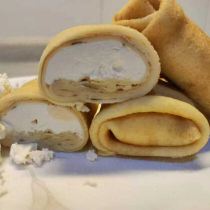 Блинчики с творогом 8шт.