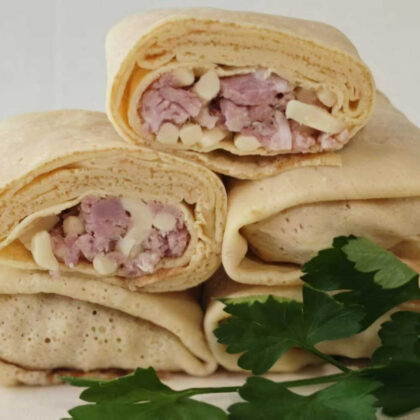 Блинчики ветчина с сыром 6шт.