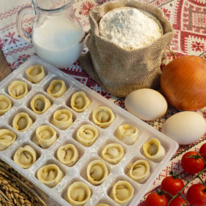 Пельмени  с мясом говядины 500g