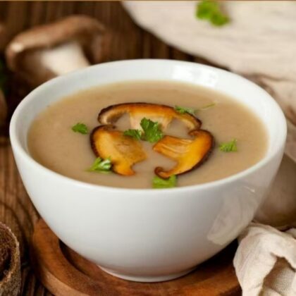 Грибной суп-пюре